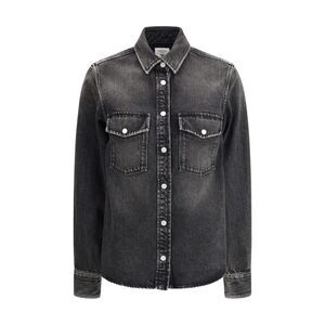 Jacob Cohen Women Western Shirt In Cotton And Lyocell Denim
